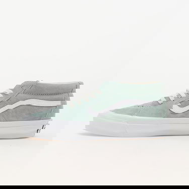 Tenisky a topánky Vans Sk8-Mid Reissue 83 LX Pig Suede Iceberg Zelené | VN000CQQCPG1, 0