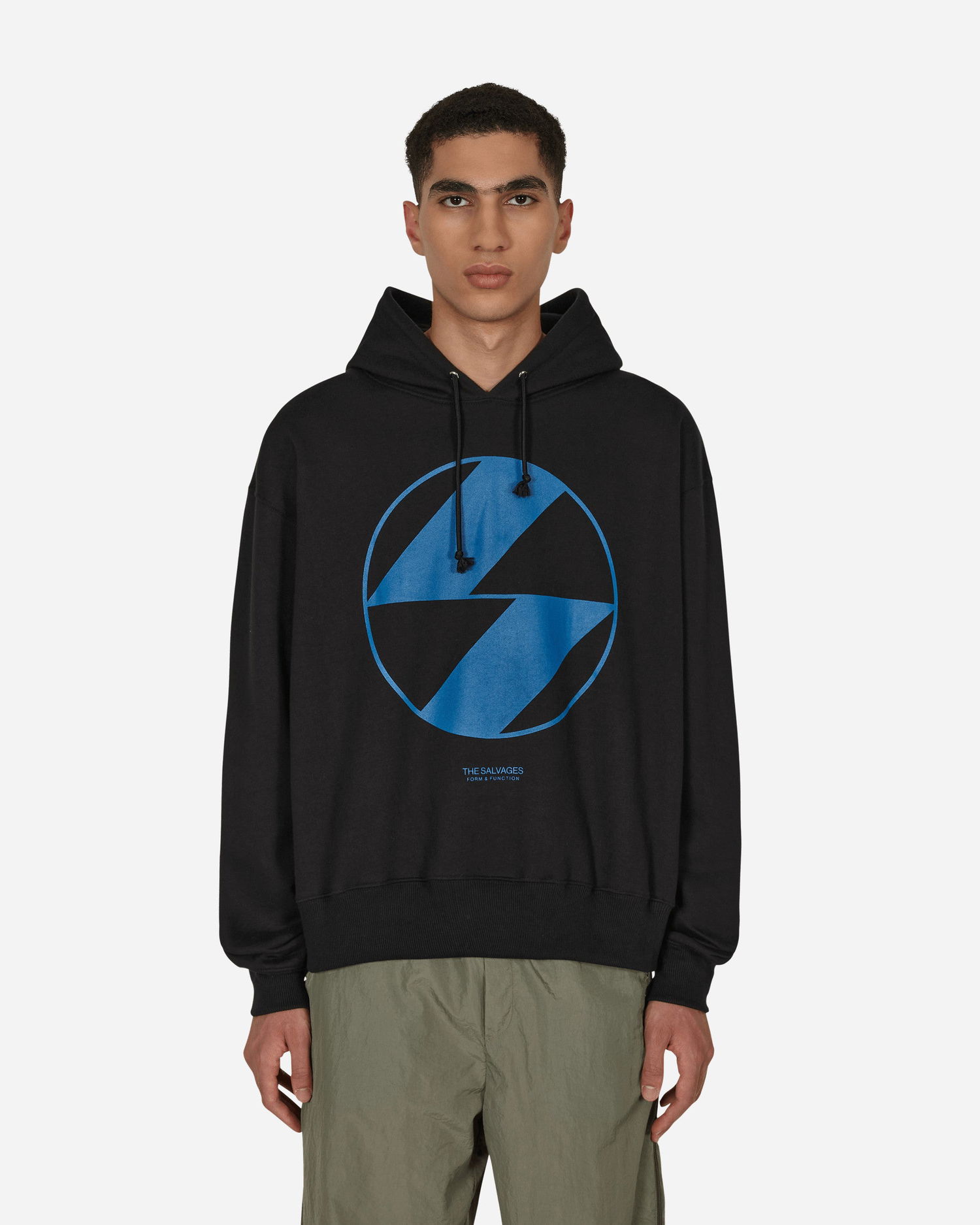 Mikina The Salvages Emblem Hooded Sweatshirt Čierna | AW221028BLK Black, 1