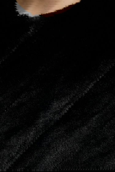 Kabáty STAND STUDIO Long Faux Fur Coat Gracelyn Čierna | 66578.9415, 5