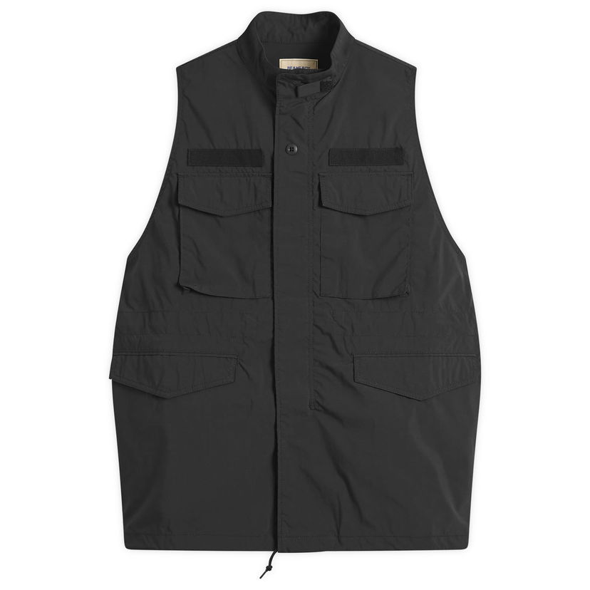 Vesta BEAMS Beams Boy Multi-Pocket Fatigue Vest Čierna | 1306-0232-120-19