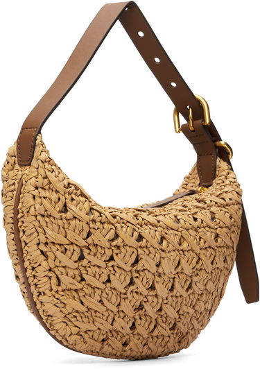 Taška cez rameno rag & bone Rag & Bone Mercer Small Raffia Shoulder Bag Béžová | RF100901, 2
