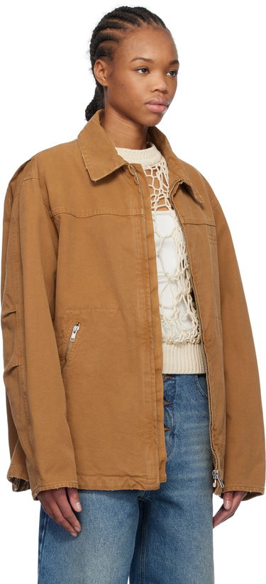 Bunda Maison Margiela MM6 Maison Margiela Canvas Jacket Hnedá | SH0AM0048 M35249, 1