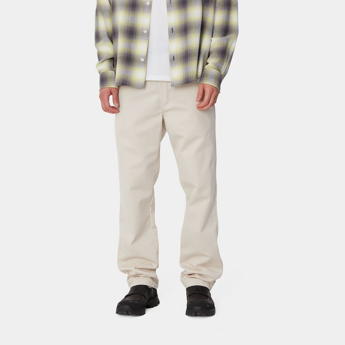 Nohavice Carhartt WIP Relaxed Fit Cotton Twill Pants Béžová | I034233_99, 0