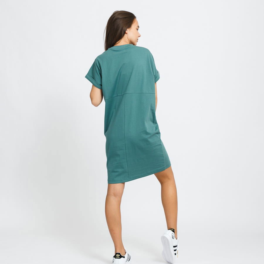 Organic Cotton Cut On Sleeve Tee Dress