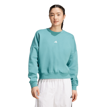 Mikina adidas Originals FC Cropped Sweatshirt Tyrkysová | JV7299, 0
