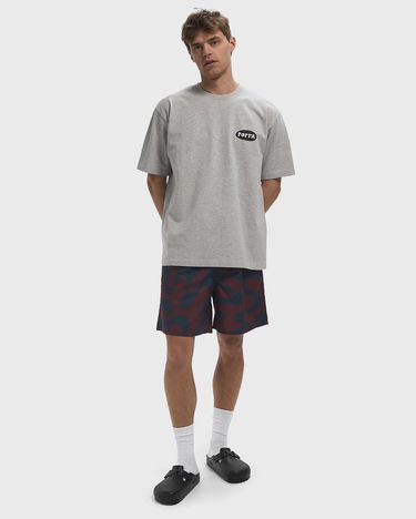 Plavky By Parra Parra Splashed Swim Shorts Vínová | 53535, 1