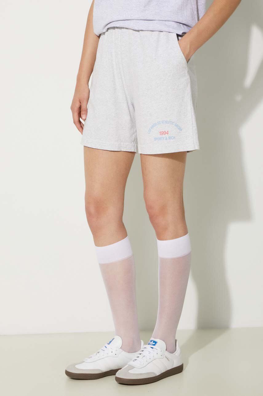 Šortky Sporty & Rich LA Athletic Group Gym Shorts Šedá | SH021S402LH, 0