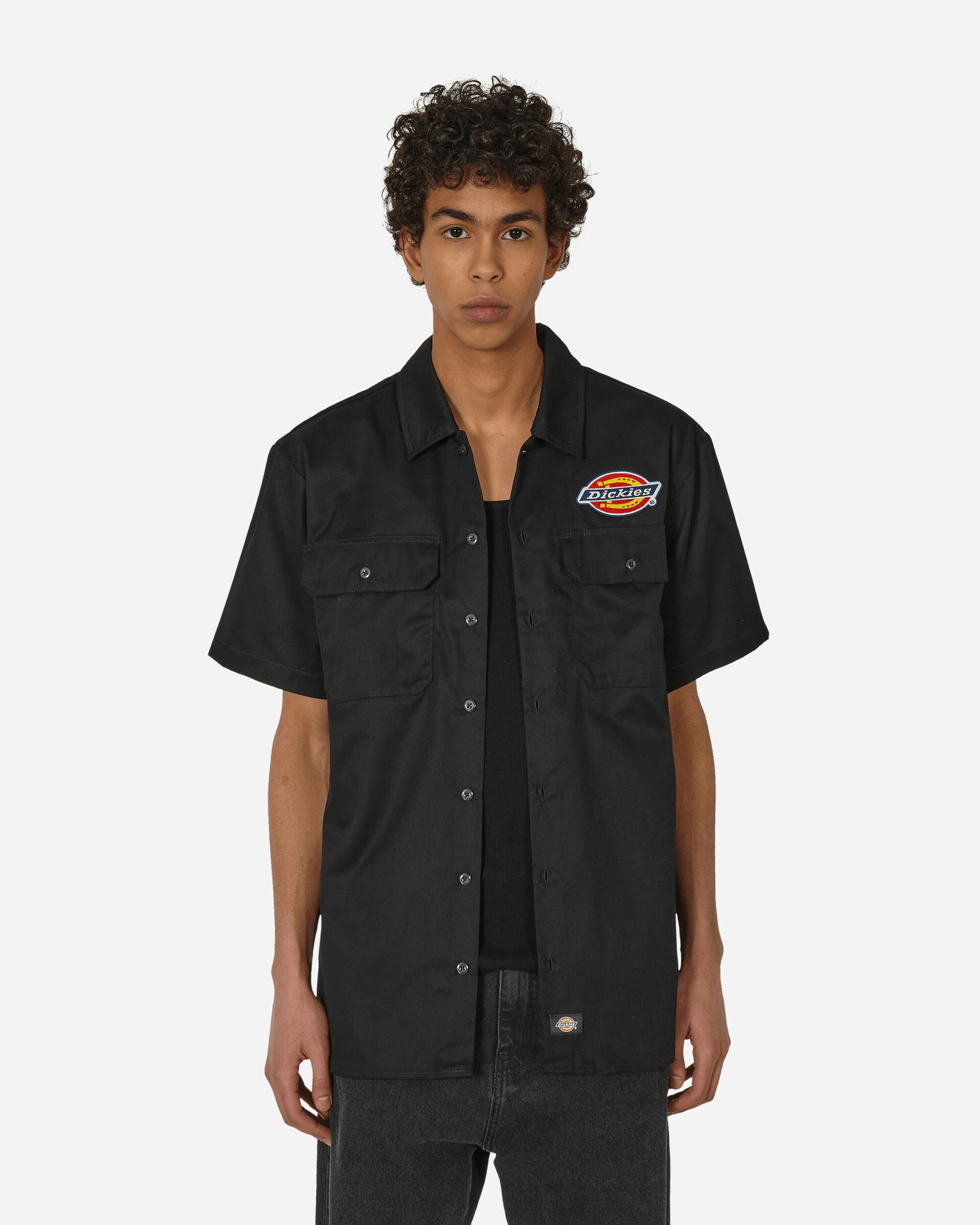 Košeľa Dickies Clintondale Shirt Čierna | DK0A4XRR BLK1, 1