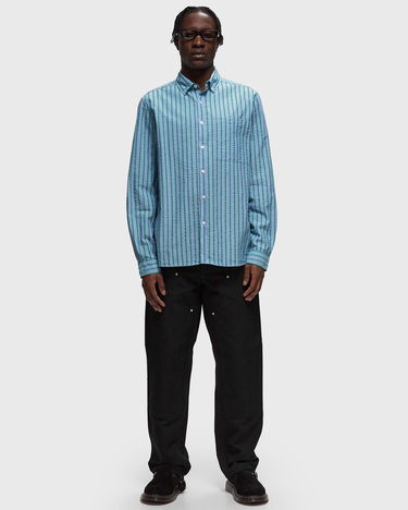 Košeľa Edmmond Studios CRICKET SHIRT Modrá | 124-10-13650, 1