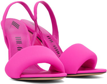 Starostlivosť o obuv The Attico Attico Rem Heeled Slingback Sandals Ružová | 236WS522 E075, 3
