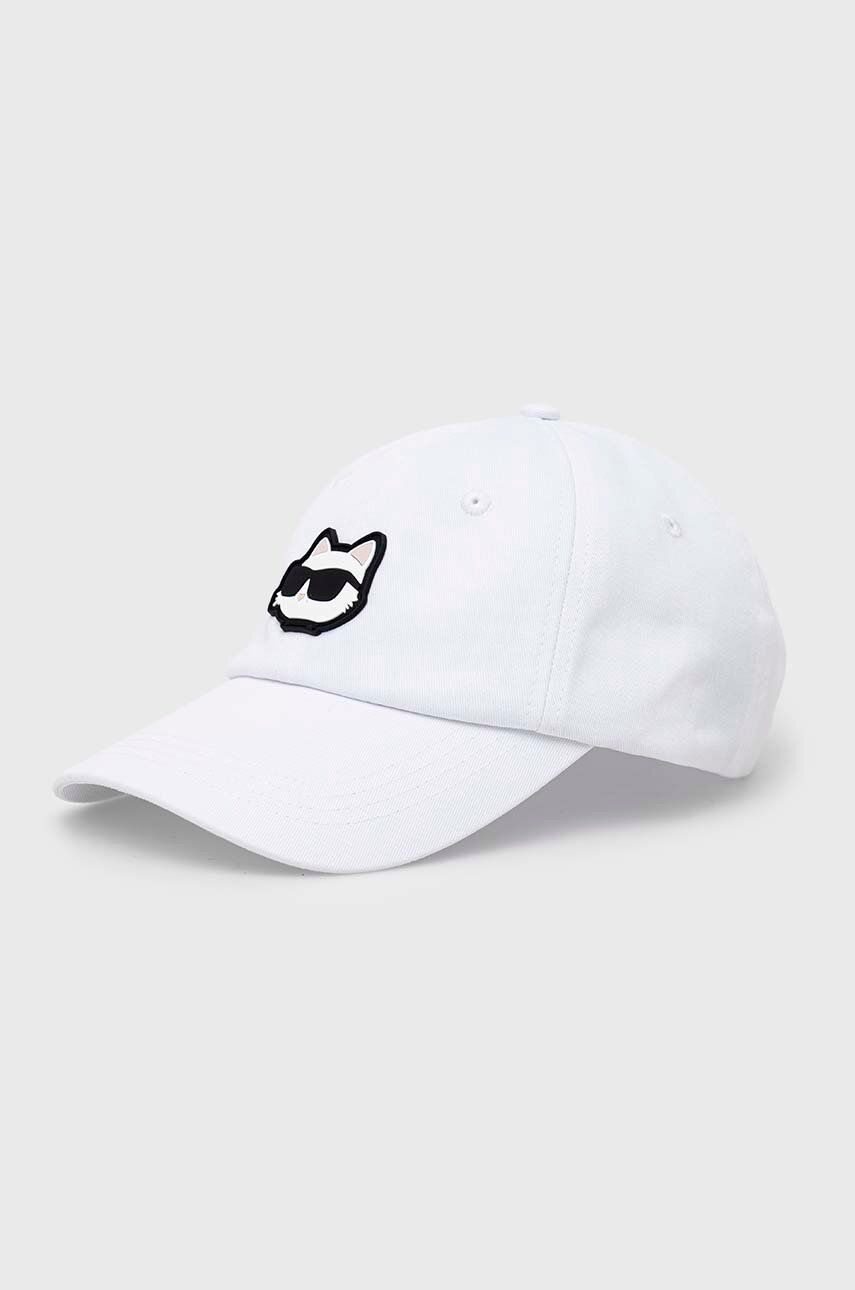 Klobúk KARL LAGERFELD Cap Biela | 231W3421, 0