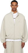 ESSENTIALS Modern Fit Fleece Track Jacket