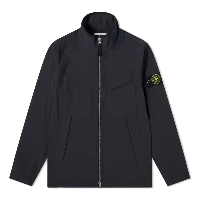 Bunda Stone Island Shell-R Jacket Čierna | 741540827-V0020