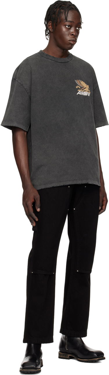 Tričko AMIRI Vintage Pegasus Oversized T-Shirt Čierna | AMJYTE1142, 3