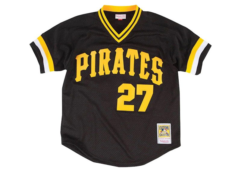 Dres Mitchell & Ness Mitchell & Ness Pittsburgh Pirates Kent Tekulve 1982 Authentic Mesh BP Jersey Čierna | 9N3B7MBP0-PITKT-Y82, 0