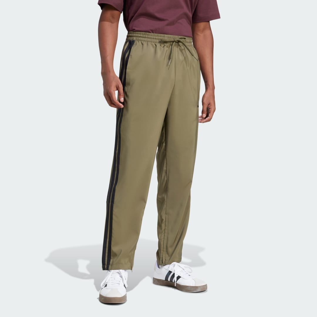 Nohavice adidas Performance Open Hem Track Pants Zelené | JE6401, 1