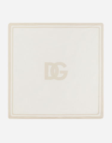 Šál Dolce & Gabbana Dolce & Gabbana Jersey Blanket with DG Logo Béžová | LNJA88G7L5FS9003, 0