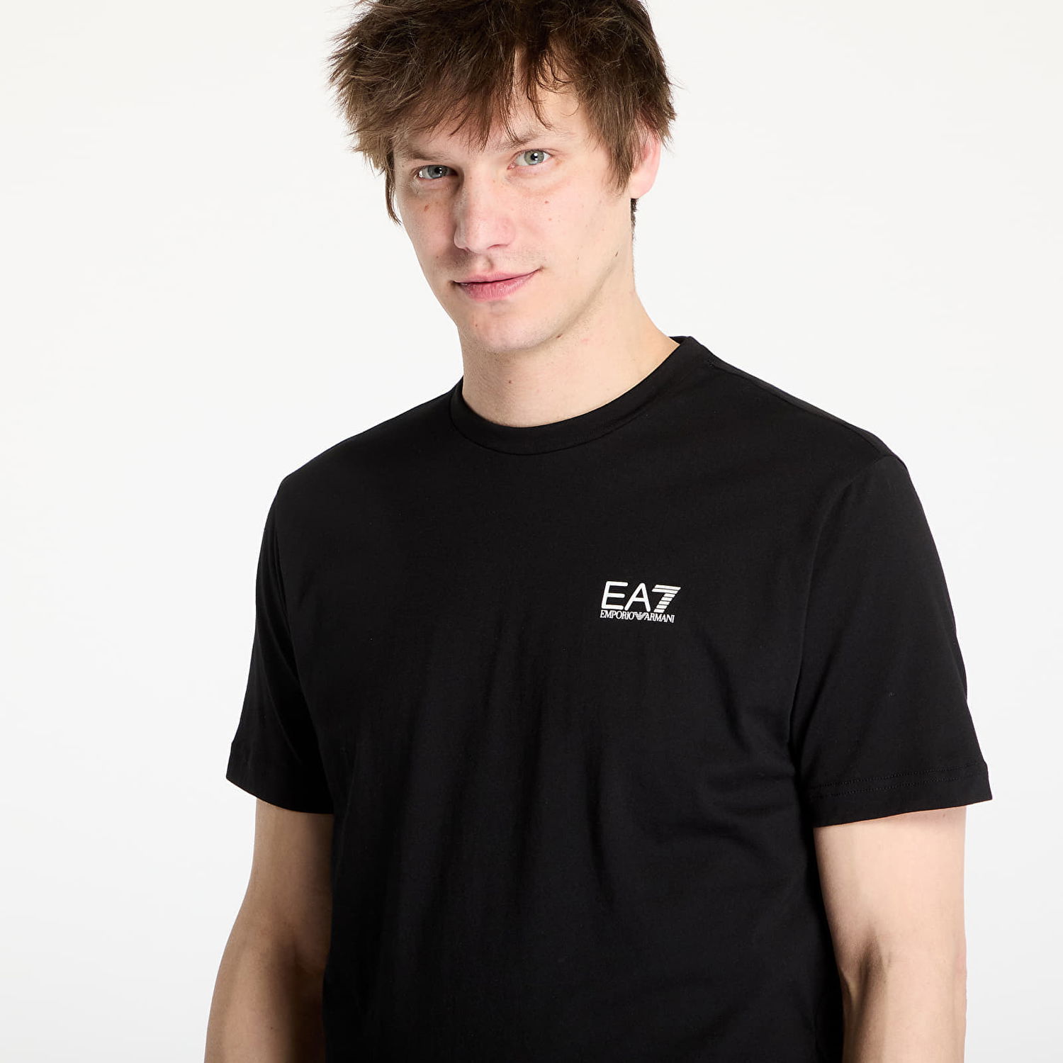 Tričko Emporio Armani EA7 Emporio Armani Train Logo Series T-Shirt Čierna | 7M000567AF10375MC001, 1