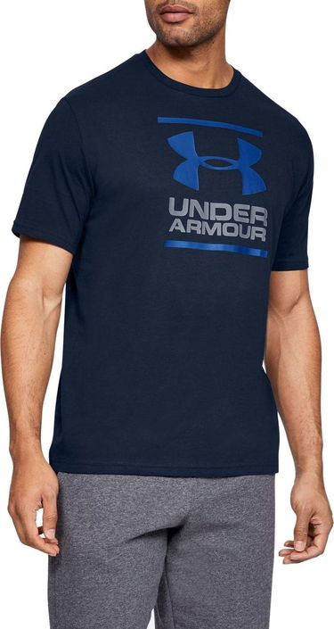 Tričko Under Armour T-shirt Foundation Navy | 1326849-408, 0