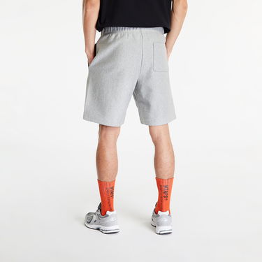 Šortky Carhartt WIP American Script Sweat Short Grey Heather Šedá | I031685.V6XX, 2