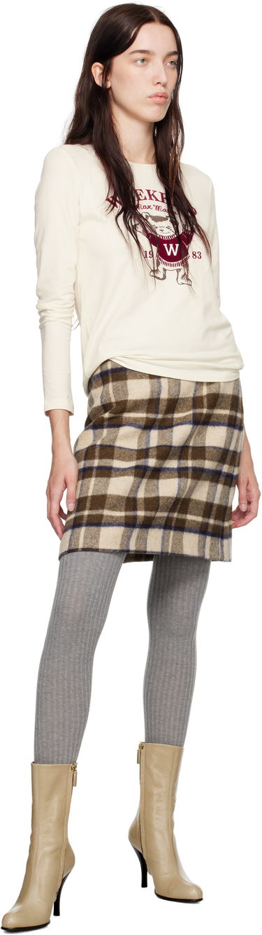 Tričko Max Mara Weekend Bear Long Sleeve T-shirt Biela | 2425946022600 MM13224, 3