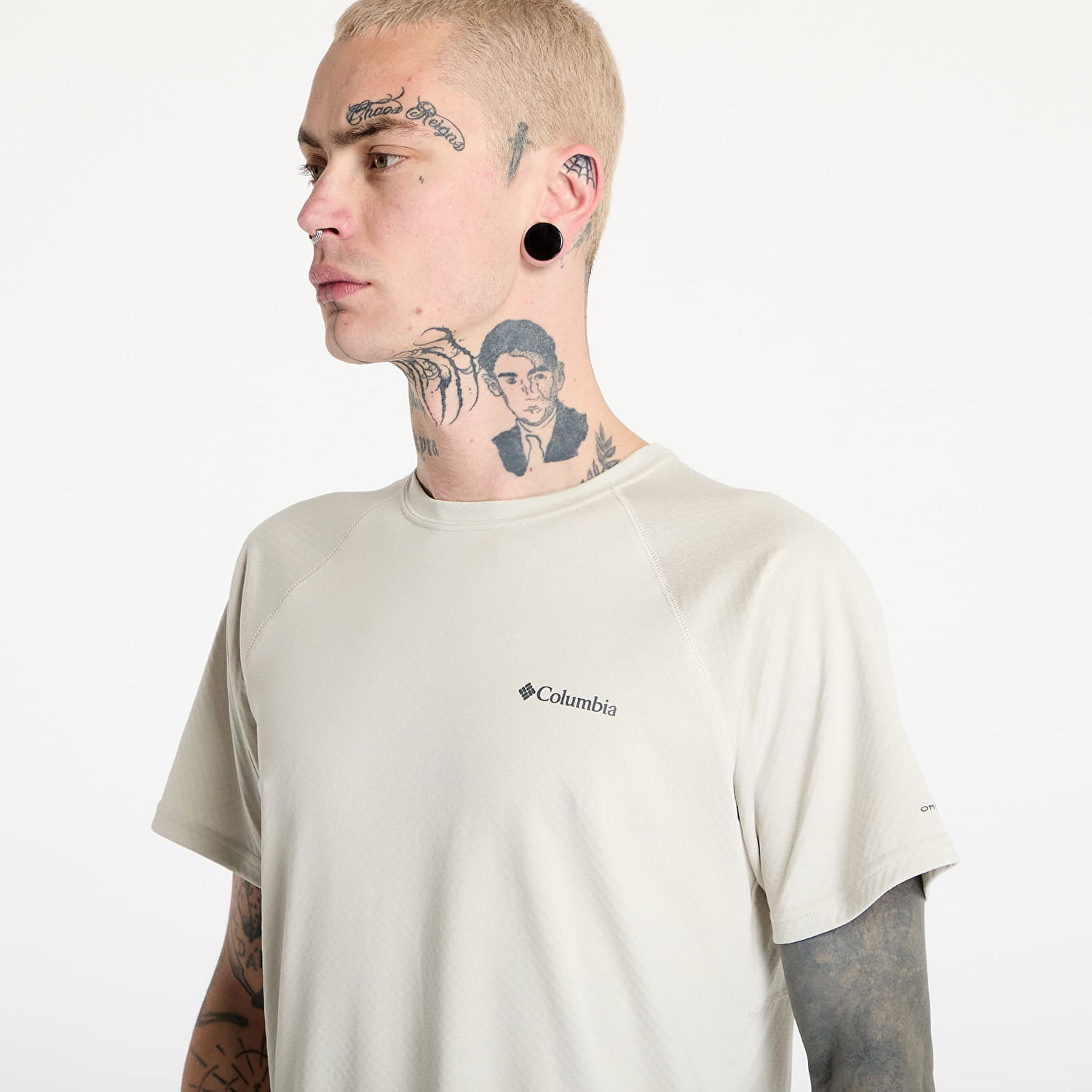 Tričko Columbia Columbia Alpine Chill™ Pro Crew Neck Short Sleeve T-Shirt Béžová | 2118631278, 1