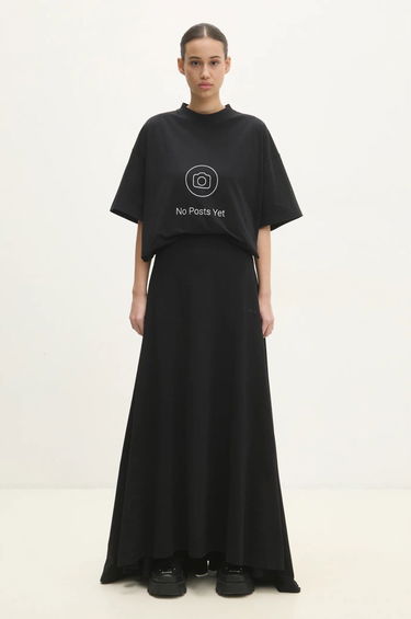 Sukňa VETEMENTS VETEMENTS Ballroom Maxi A-Line Jersey Skirt Čierna | WA66SK610B, 4