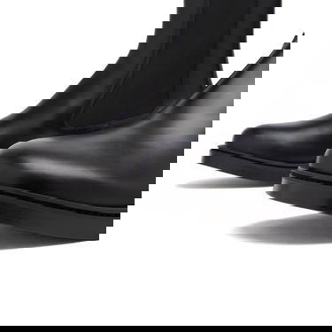 Tenisky a topánky Alexander McQueen Leather Boot Čierna | 809946-WIACN-1000, 3