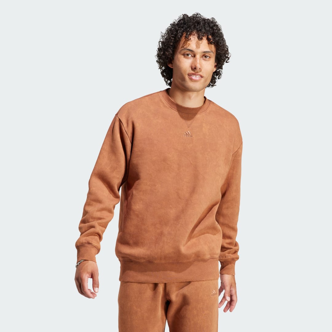 Sveter adidas Performance Sportswear ALL SZN Oranžová | IJ6927, 1