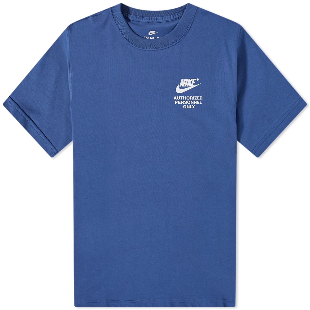 Tričko Nike Authorized Personnel T-Shirt Navy | DM6427-410, 0
