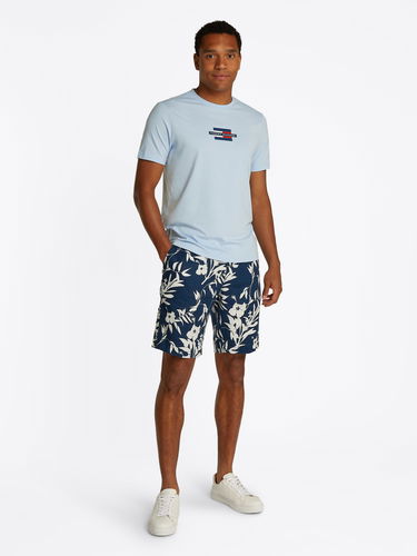 Tričko Tommy Hilfiger Tommy Hilfiger Flag Box T-Shirt Modrá | MW0MW38636C1O, 1