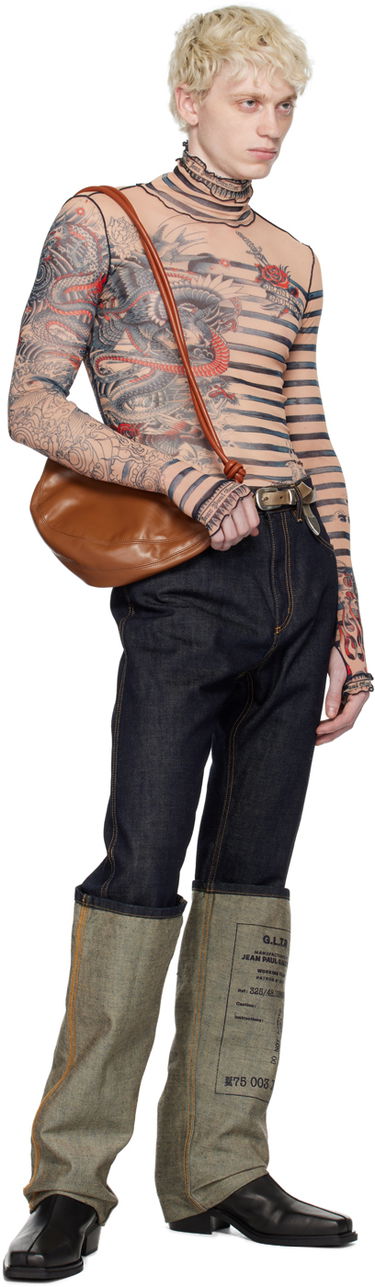 Tričko Jean Paul Gaultier Gaultier Printed Turtleneck Rôznofarebný | 23/15-U-TO121-T537-635030, 4