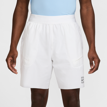 Šortky Nike NikeCourt Advantage Dri-FIT 8" Tennis Shorts Biela | FZ9322-100, 3