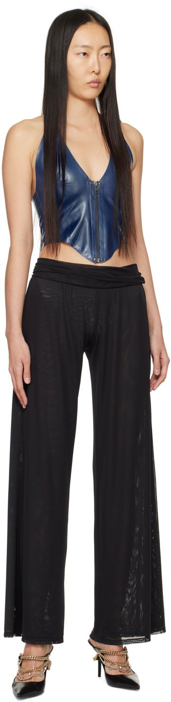 Tielko Miaou Miaou Mara Halter Top Modrá | 7048LTXMID, 3