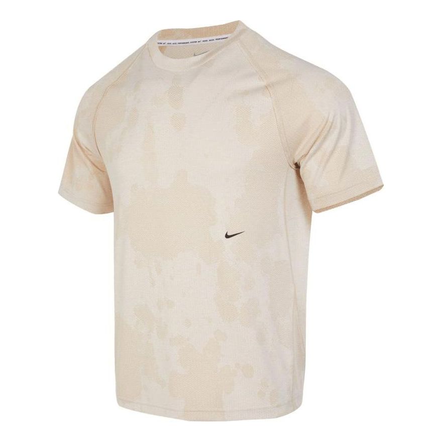 Tričko Nike Dri-FIT ADV A.P.S. Engineered Short-Sleeve Fitness Top Béžová | DX6955-126, 0