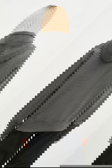 Mikina Carhartt WIP Washed Hooded Lumo Sweat with Kangaroo Pocket Šedá | I034375.89GD, 2