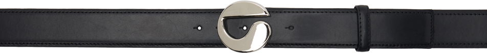 Opasok Coperni Coperni Logo Plate Leather Belt Čierna | COPBE01F6013, 0