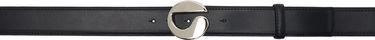 Opasok Coperni Coperni Logo Plate Leather Belt Čierna | COPBE01F6013, 0
