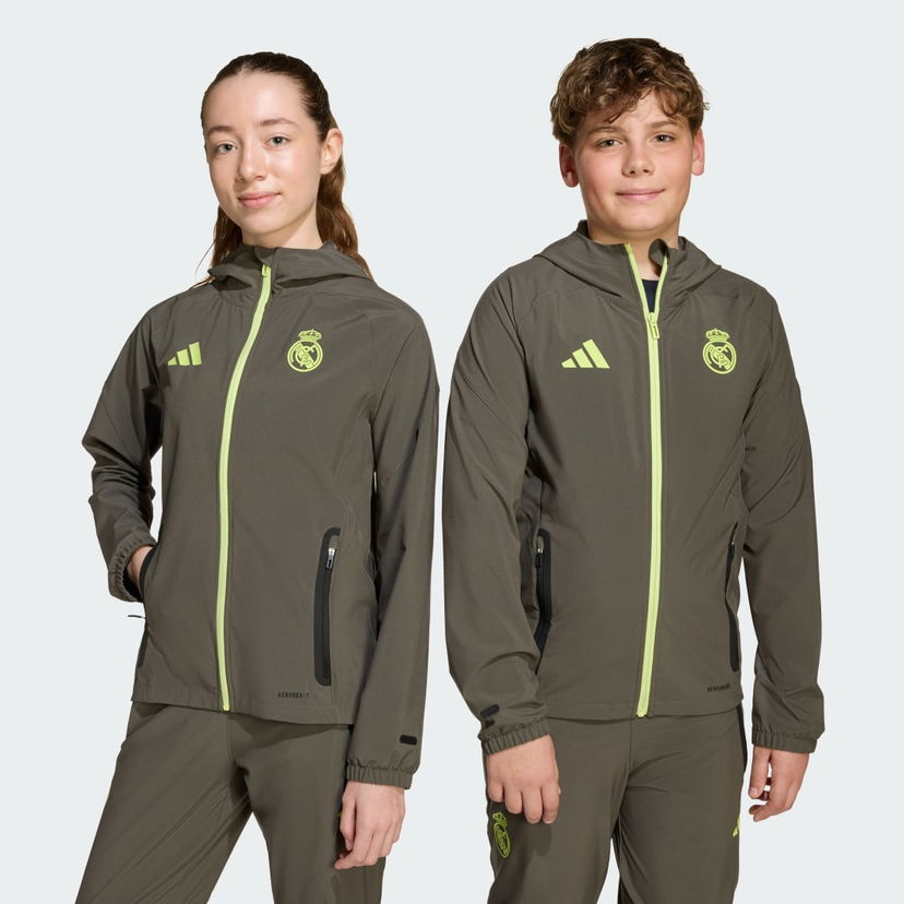 Bunda adidas Performance Tiro 25 Competition Vis Tech Real Madrid Zelené | JV5326