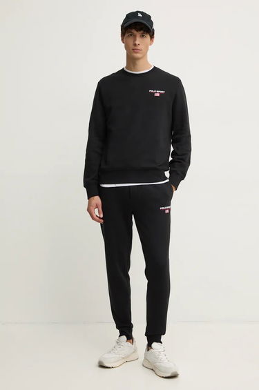Tepláky Polo by Ralph Lauren Black Fleece Jogger Sweatpants Čierna | 710949930, 1