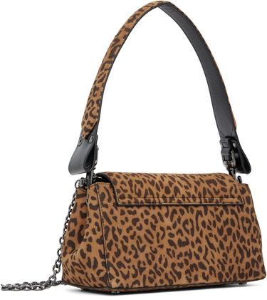 Taška cez rameno Vivienne Westwood Printed Suede Hazel Medium Bag Hnedá | 4602000LW-L00BY-, 2