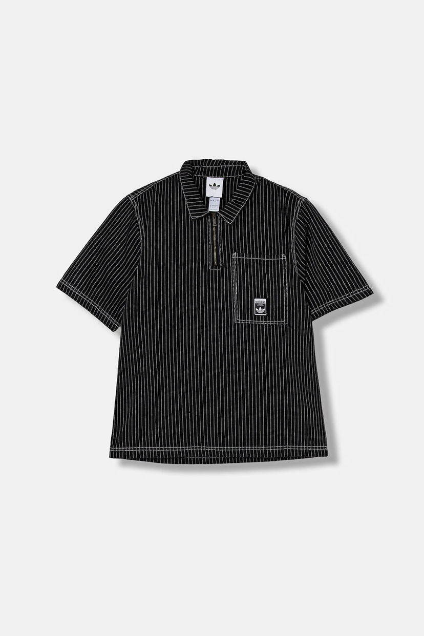 Polo tričko adidas Originals adidas Originals Graphic Lo Sh Polo Shirt Čierna | JW0171