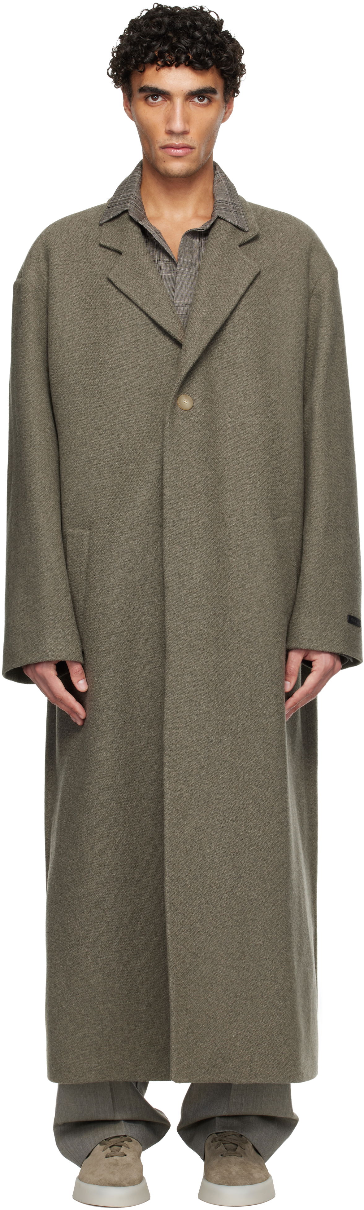 Kabáty Fear of God Relaxed Coat Zelené | FG25FW64-645WSB-259, 0