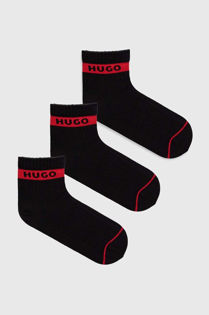 Ponožky BOSS Socks 3-pack Čierna | 50491200, 0
