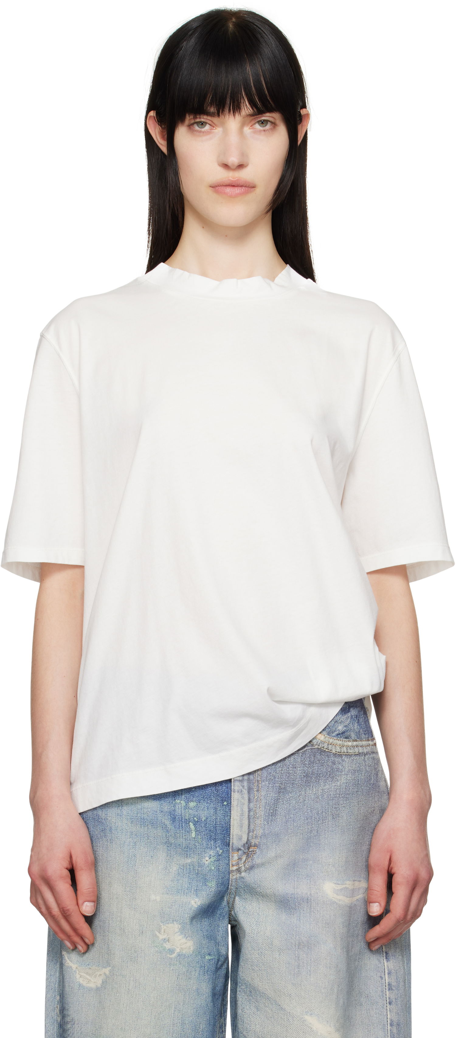 Tričko OUR LEGACY Our Legacy Big T-Shirt Biela | W2256BW, 0
