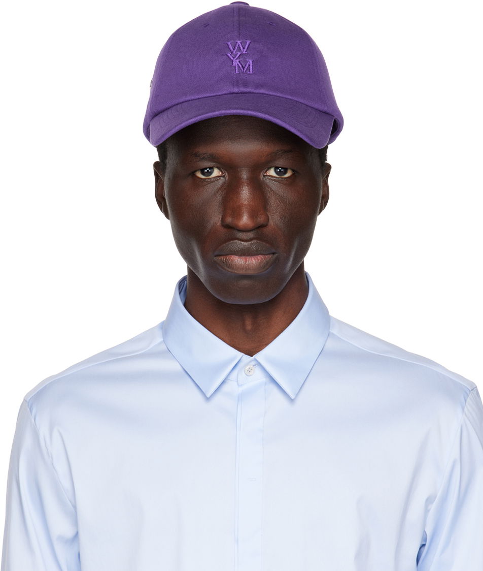 Šiltovka WOOYOUNGMI Embroidered Cap by Fialová | W231AC54, 0
