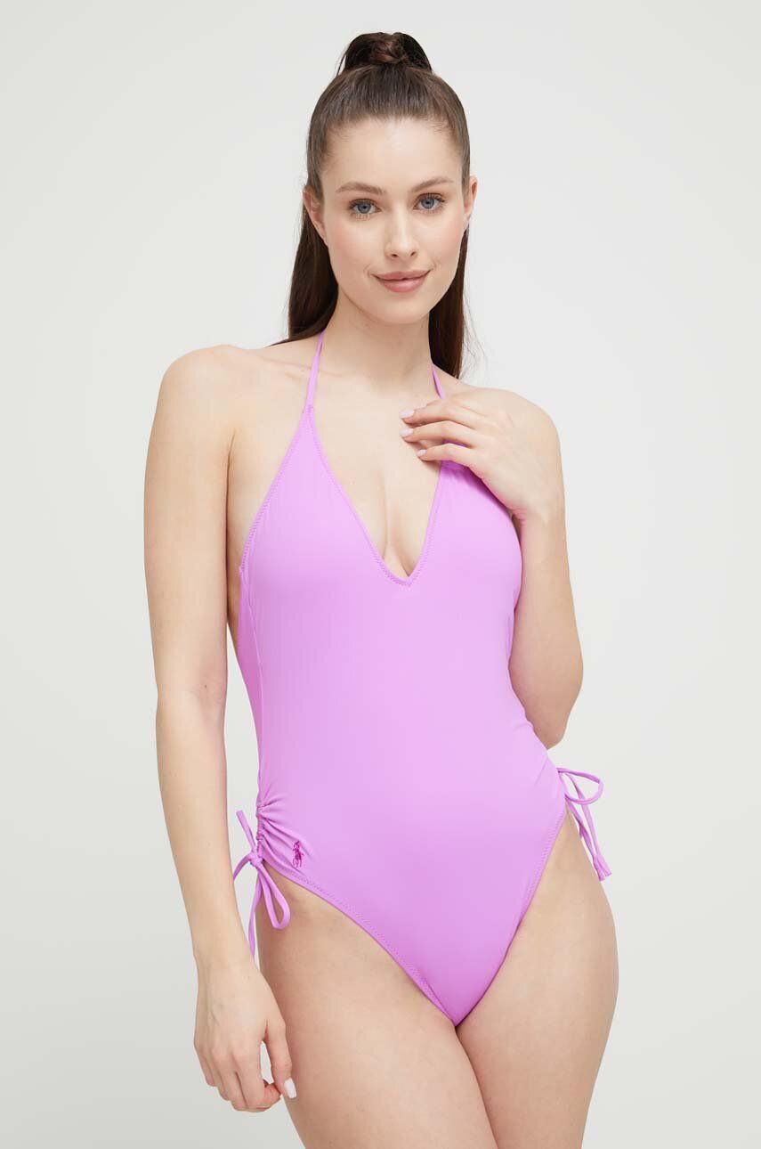 Plavky Polo by Ralph Lauren One-Piece Swimsuit Ružová | 21355405, 0