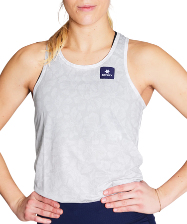 Tielko Saysky Saysky Flower Combat Singlet Biela | nwrsi31c-1030, 0