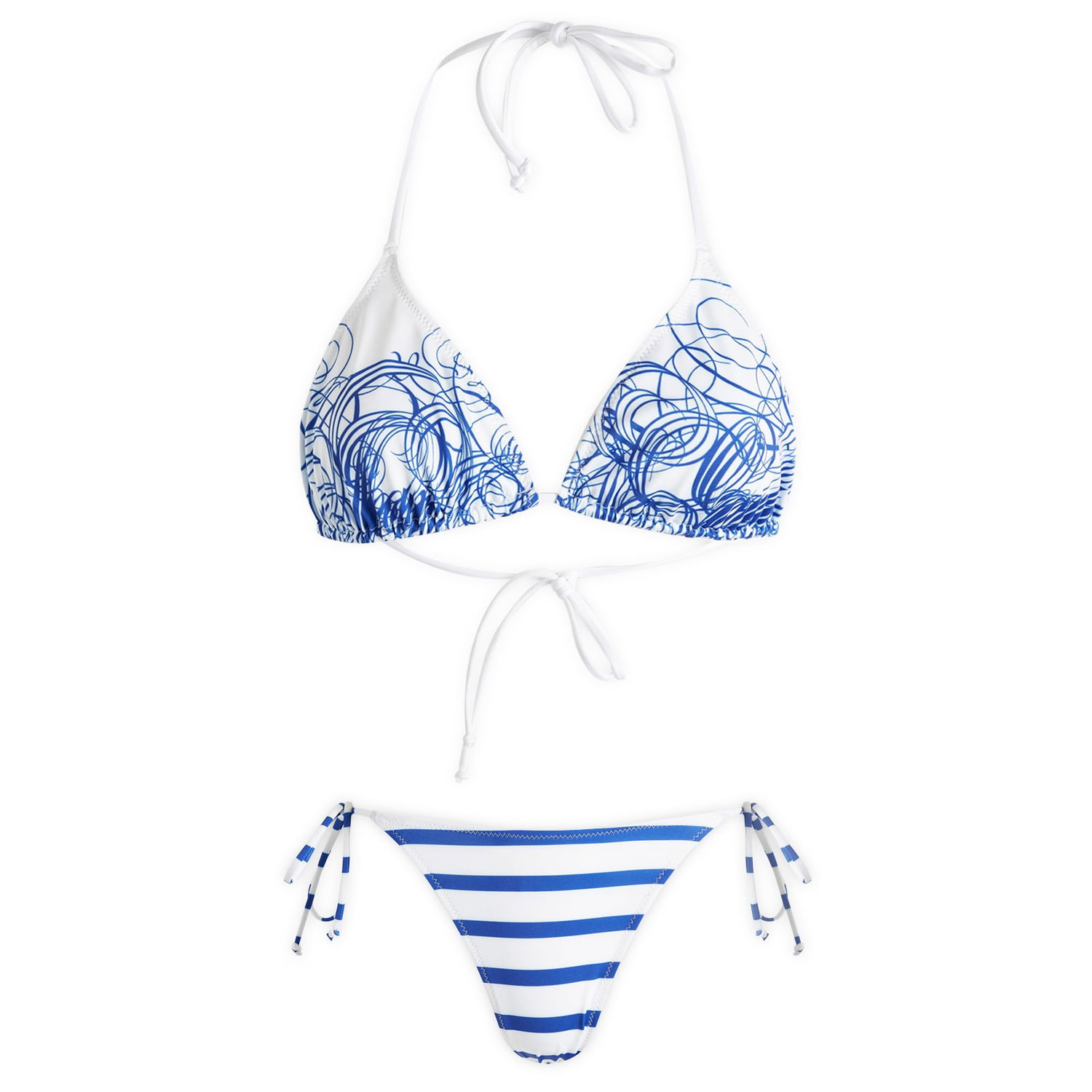 Plavky Jean Paul Gaultier Gaultier Logo Bikini Biela | 2430FBS010J5530159, 0