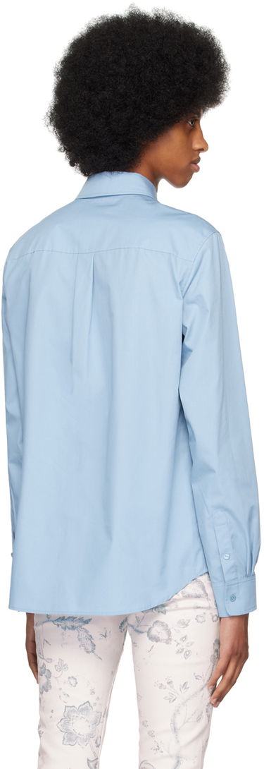 Košeľa Erdem Luke Pocket Light Blue Dress Shirt Modrá | MS23_524MSBCP LUKE SHIRT, 2